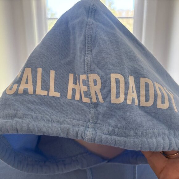 Call Her Daddy Barstool Chicks Daddy Gang Alex Cooper Cropped Hoodie Size M - Picture 3 of 10
